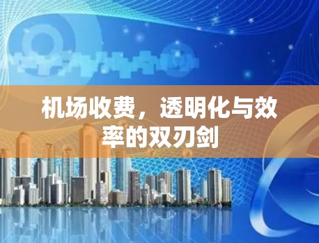 机场收费,透明化与效率的双刃剑 机场收费,透明化与效率的双刃剑