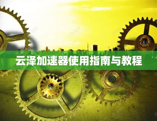 云泽加速器使用指南与教程 云泽加速器使用指南与教程