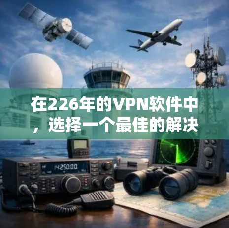 在226年的VPN软件中,选择一个最佳的解决方案,需要综合考虑你的使用习惯、需求和预算。以下是对不同软件的综合评价 在226年的VPN软件中,选择一个最佳的解决方案,需要综合考虑你的使用习惯、需求和预算。以下是对不同软件的综合评价